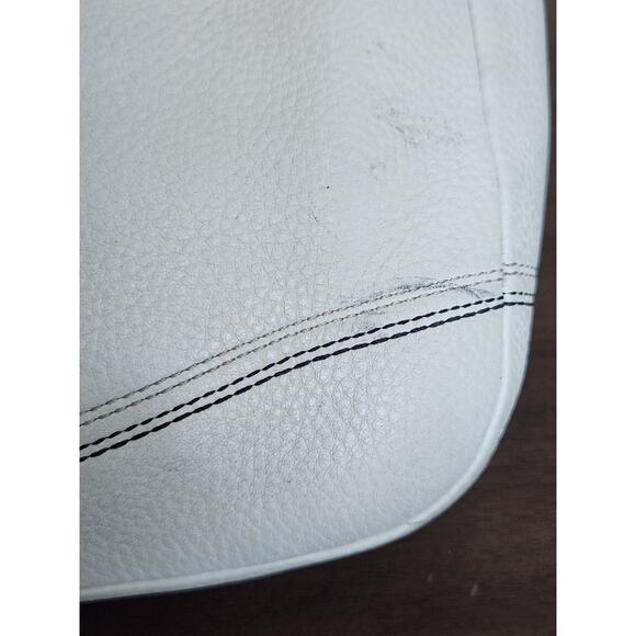 COACH Soft Pebble Collection M0896-F13086 Cream Black Shoulder Bag Read please - Picture 10 of 14